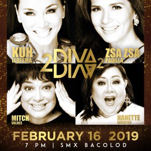 Diva 2 Diva Tour Coming To Bacolod this February 2019