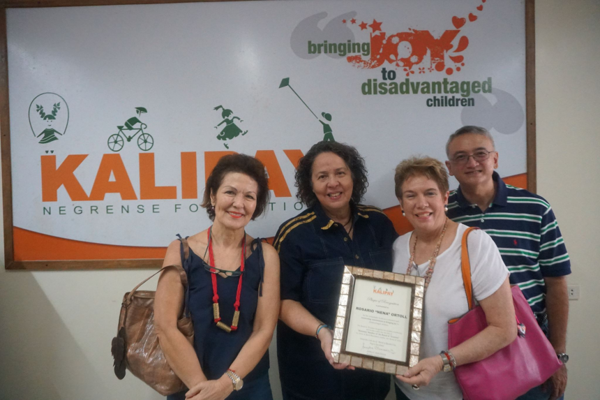 Rosario “Nena Ortoll hailed as Honorary Board Member