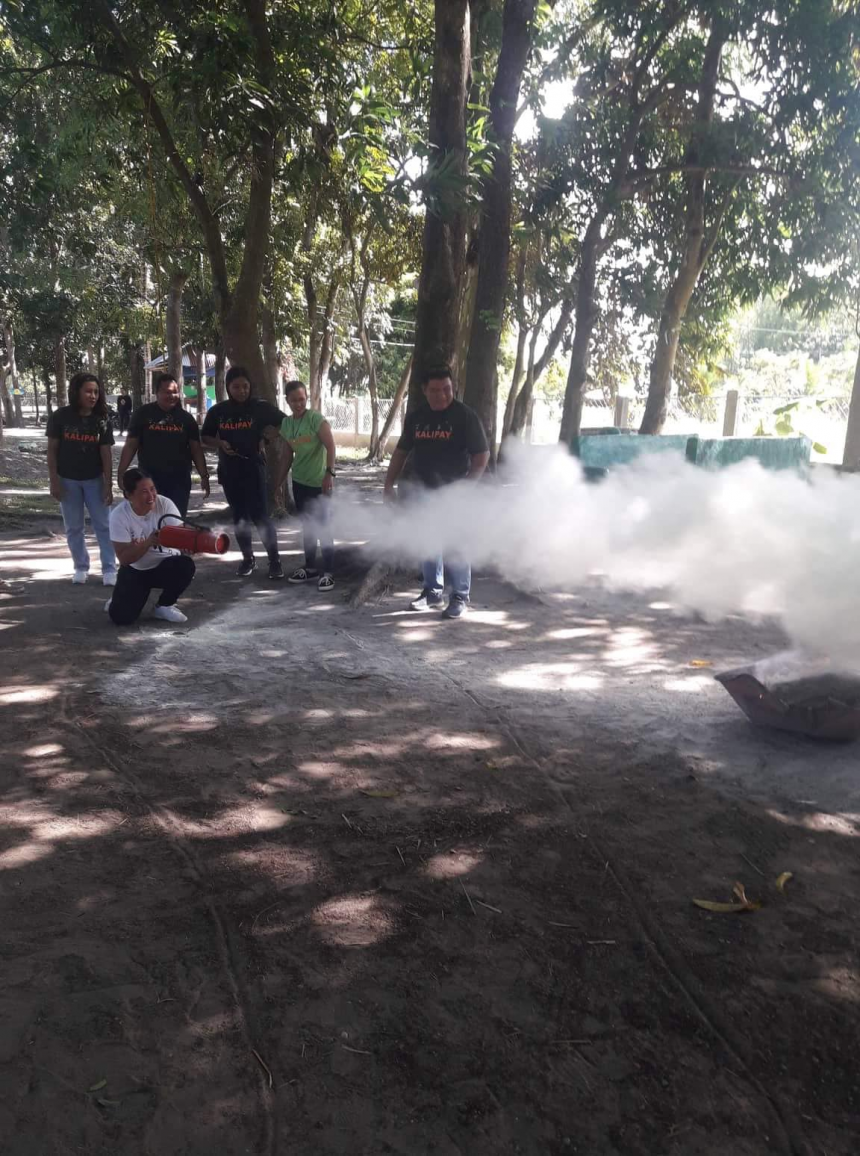 Kalipay Staff Have Fire Drill and Fire Prevention Training