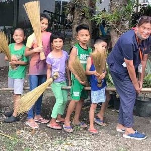 Kalipay Kids Make Mats and Brooms