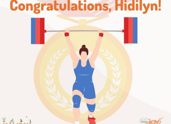 Congratulations, Hidilyn Diaz!