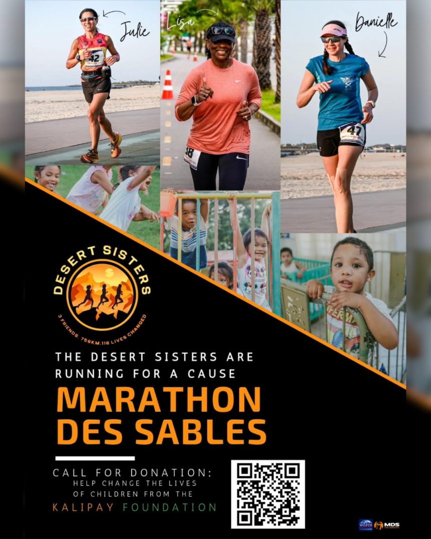 Marathon Des Sables for Kalipay Negrense Foundation